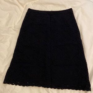 Knee-length Lace Skirt